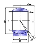 SphericalPlainBearingGEEDiagram
